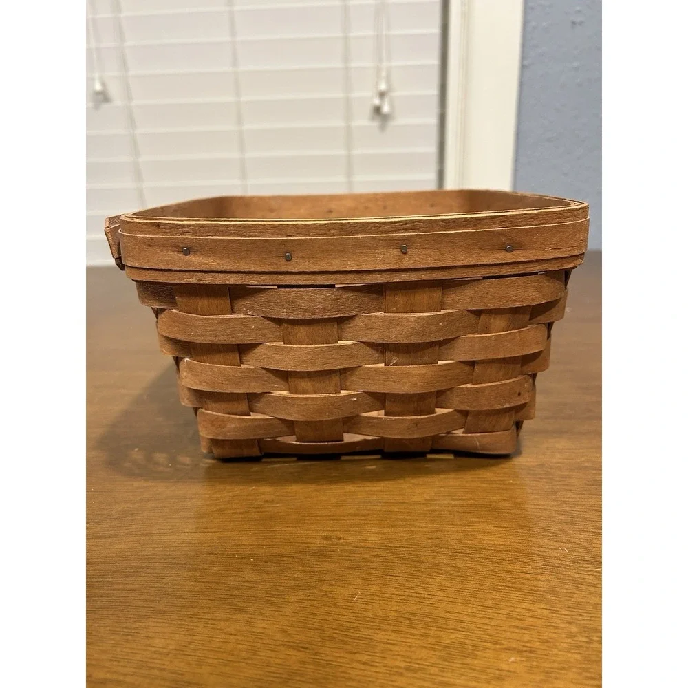 Longaberger 1989 Rectangle Basket (6.5